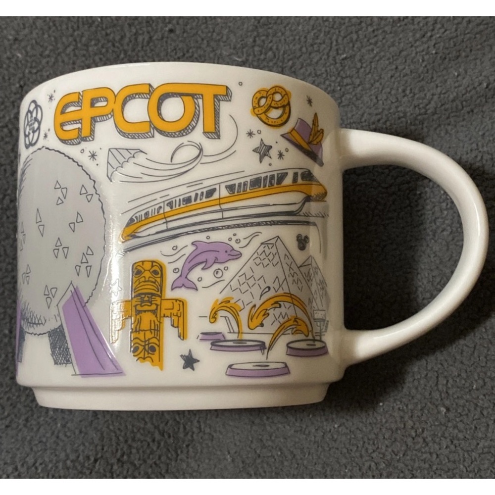 Starbucks Disney Parks Epcot 2019 Been There Series Ceramic Mug